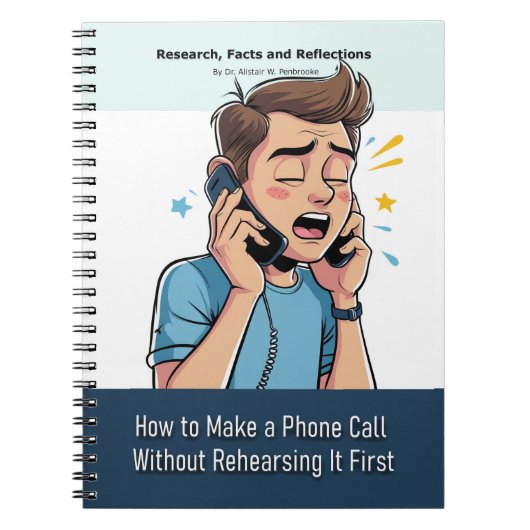 Gag gift - Notebook, pretending to be a book ノートブック (正面)