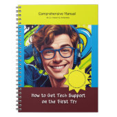 Gag gift - Notebook, pretending to be a book ノートブック (正面)