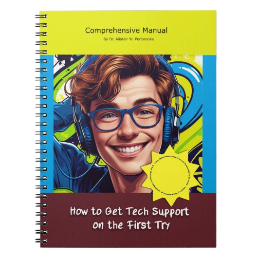 Gag gift - Notebook, pretending to be a book  ノートブック (正面)