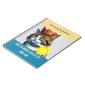 Gag gift - Notebook, pretending to be a book  ノートブック (左側)