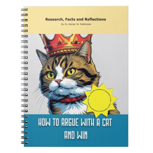 Gag gift - Notebook, pretending to be a book  ノートブック (正面)