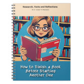 Gag gift - Notebook, pretending to be a book  ノートブック (正面)