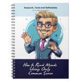 Gag gift - Notebook, pretending to be a book  ノートブック (正面)