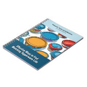 Gag gift - Notebook, pretending to be a book  ノートブック (左側)