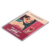 Gag gift - Notebook, pretending to be a book ノートブック (左側)