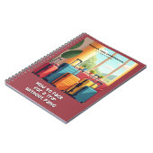 Gag gift - Notebook, pretending to be a book  ノートブック (左側)