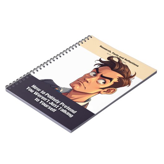 Gag gift - Notebook, pretending to be a book  ノートブック (左側)