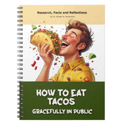 Gag gift - Notebook, pretending to be a book ノートブック (正面)