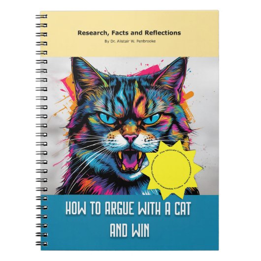 Gag gift - Notebook, pretending to be a book  ノートブック (正面)