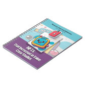 Gag gift - Notebook, pretending to be a book  ノートブック (左側)