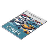 Gag gift - Notebook, pretending to be a book  ノートブック (左側)