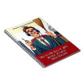 Gag gift - Notebook, pretending to be a book  ノートブック (右側)