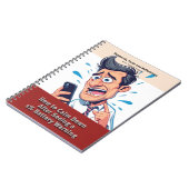 Gag gift - Notebook, pretending to be a book ノートブック (左側)