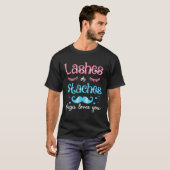 Gaga愛する女性の性別を明かす点字または散策 Tシャツ (正面フル)