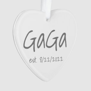 GaGa設立日アクリパーソナライズされたル オーナメント