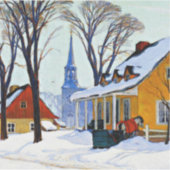 Gagnon - Winter Morning, Baie-Saint Paul, シール (正面)