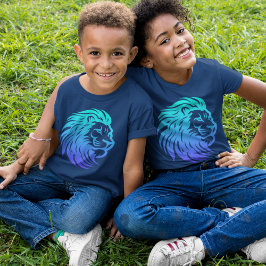 Gahanna Lions Blue Gradient T-Shirt Tシャツ