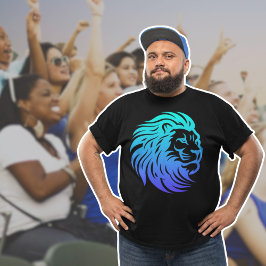 Gahanna Lions Blue Gradient T-Shirt Tシャツ