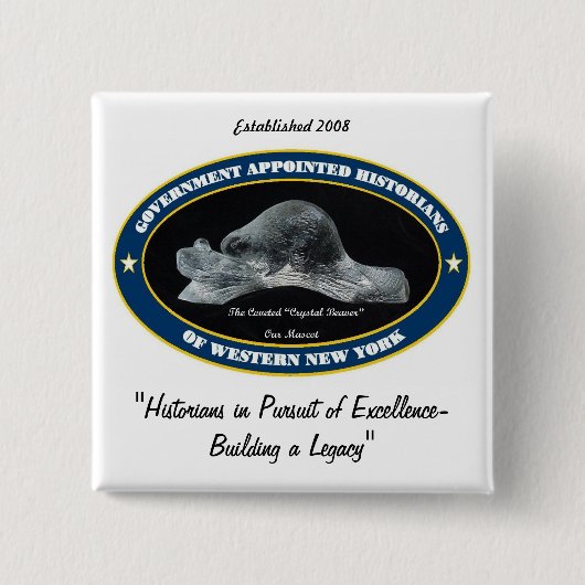 GAHWNY PIN (正方形だけ) 缶バッジ (正面)