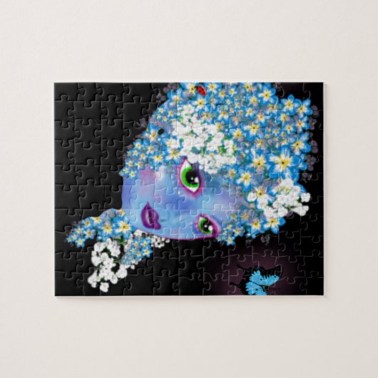 GAIAマザーアース異教のファンタジーアートby LeahG ジグソーパズル (横)