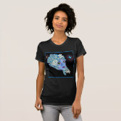 GAIAマザーアース異教のファンタジーアートby LeahG Tシャツ (正面フル)