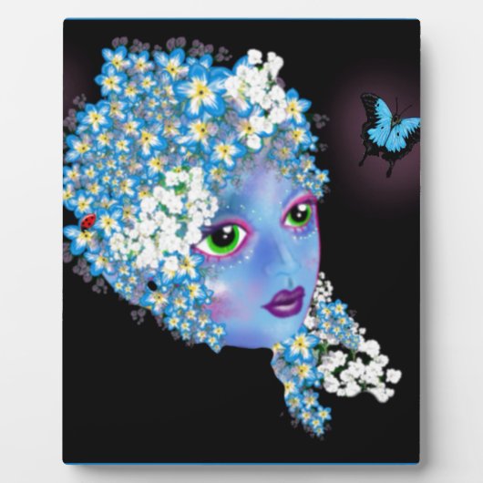 GAIAマザー・アース・異教のファンタジー・アートバイ・リーグ フォトプラーク (正面)