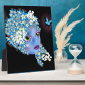 GAIAマザー・アース・異教のファンタジー・アートバイ・リーグ フォトプラーク (側面)