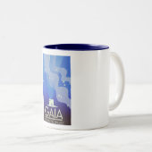GAIA 宇宙のマッピング ツートーンマグカップ (正面右)