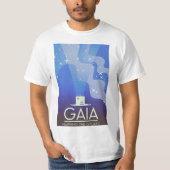 GAIA 宇宙の地図 Tシャツ (正面)