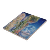 Gaia 6x6セラミックタイルの悲しみ タイル (側面)