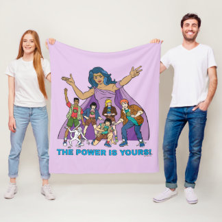 Gaia and the Planeteers Graphic フリースブランケット