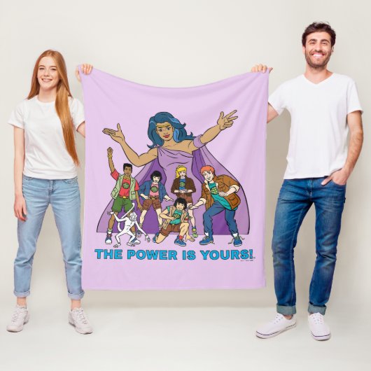 Gaia and the Planeteers Graphic フリースブランケット (インサイチュ)