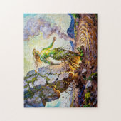 Gaia Goddess of Earth from Greek Mythology ジグソーパズル (縦)