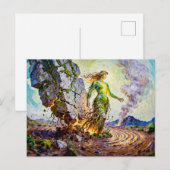 Gaia Goddess of Earth from Greek Mythology ポストカード (正面/裏面)