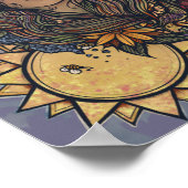 Gaia mother Earth Goddess Tarot the World ポスター (角)