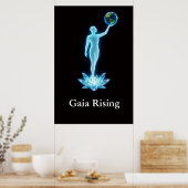 Gaia Rising ウォールアート / ポスター (キッチン)