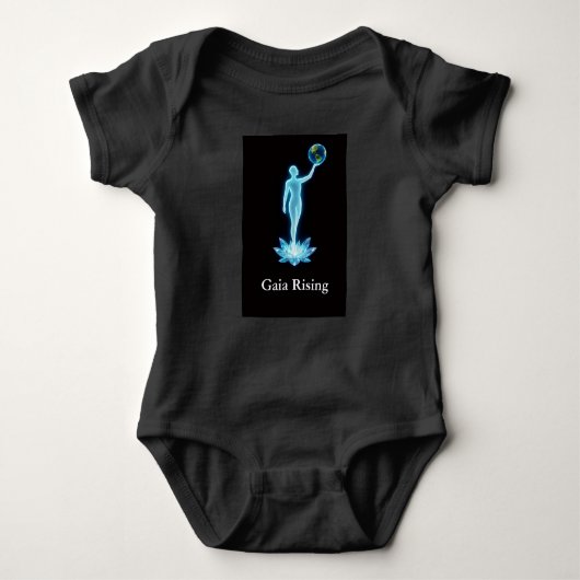 Gaia Rising Baby One-Piece Bodysuit ベビーボディスーツ (正面)
