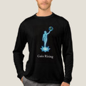 Gaia Rising Bella Mens Long Sleeved T-Shirt トライブレンドＴシャツ (正面)