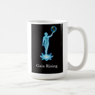 Gaia Rising Mug 11 Oz Or 15 Oz コーヒーマグカップ