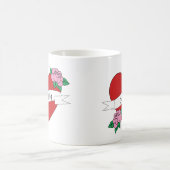 Gàidhlig in love heart Scottish Gaelic コーヒーマグカップ (中央)