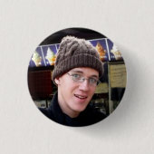 gaijin 缶バッジ (正面)