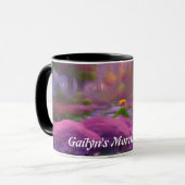 Gailyn's Morning Teaカスタマイズ可パーソナライズされた能 マグカップ (正面左)