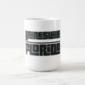 Gainesville - Florida コーヒーマグカップ (中央)