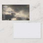 Gainesville、GAの雲 名刺 (正面/裏面)