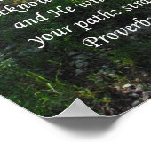 Gainesville TX箴言3:5-6 ポスター (角)