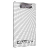 Gainsboroカラーストライプパタファンキーーン クリップボード (右)