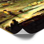 Gainsborough – シェパードと山の風景 ポスター (角)