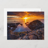 Gaint´s Causeway in Irland Postkarte ポストカード (正面/裏面)