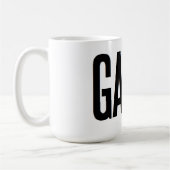 Gainzのトレーニングのエクササイズの重量挙げの引用文 コーヒーマグカップ (左)