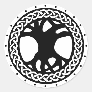 Gaisciochのロゴのステッカー ラウンドシール